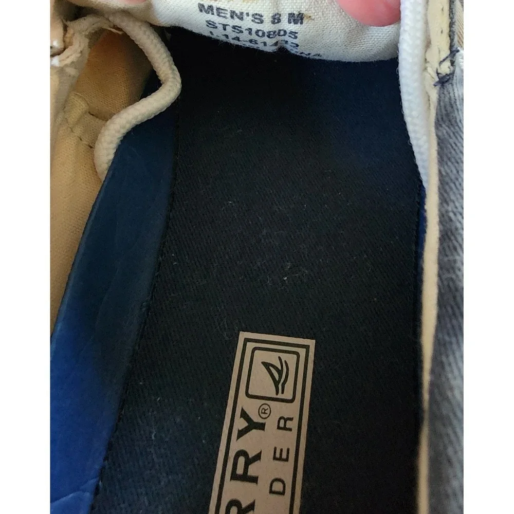 Sperry Bahama ll Boat Shoes Navy/Kahki Mens 8